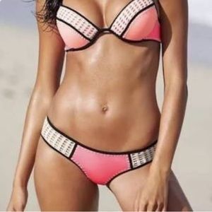 VS Neoprene Surf Crochet Swim Bottoms Medium